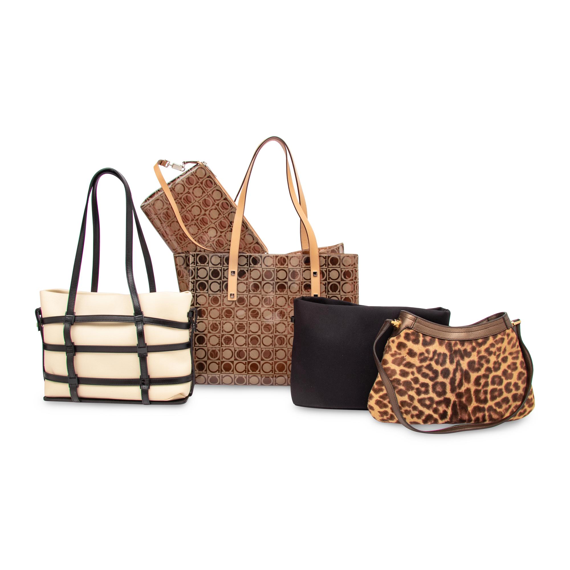 Salvatore Ferragamo, Four Handbags