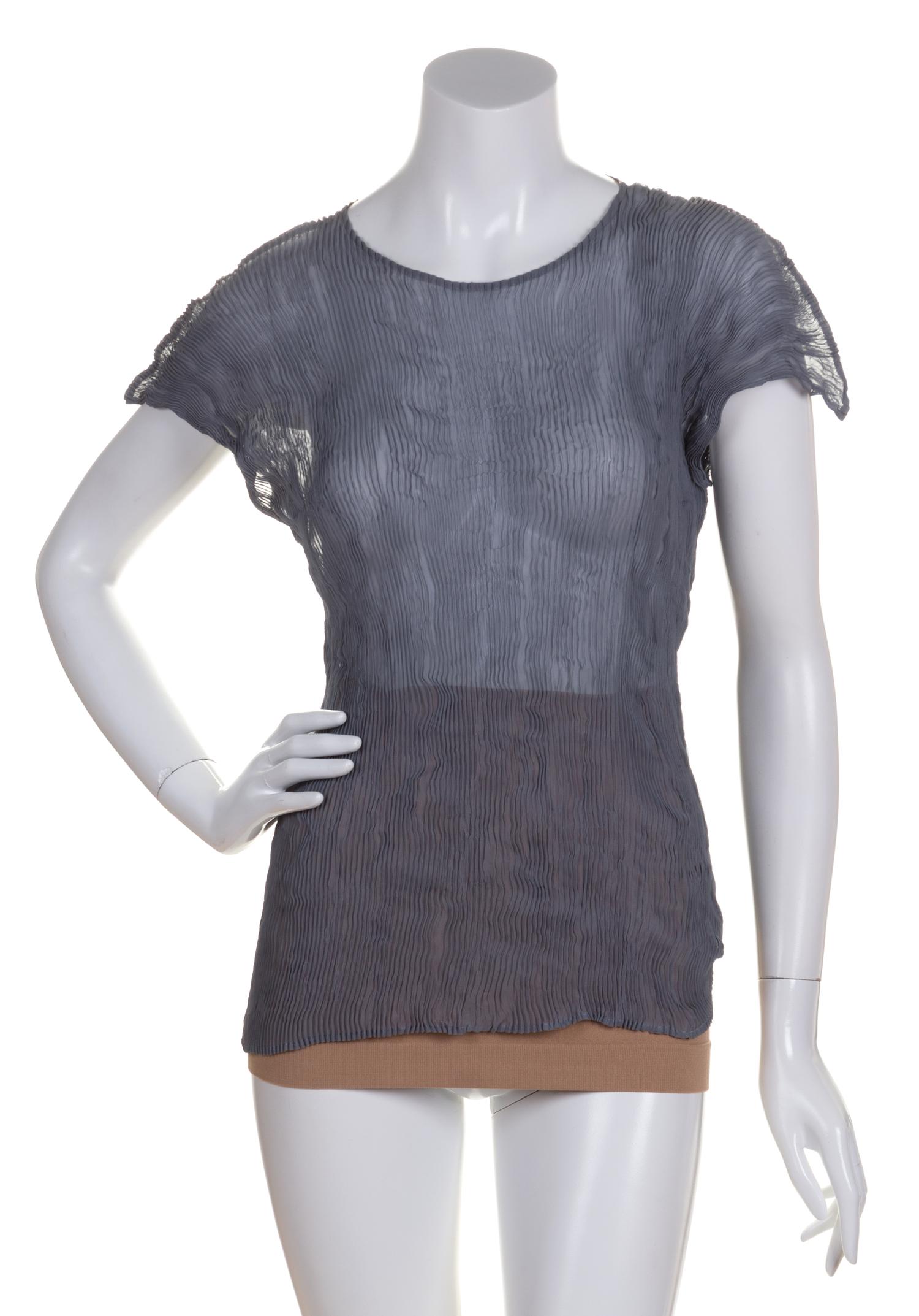 A Pair of Issey Miyake Tops, Size M.