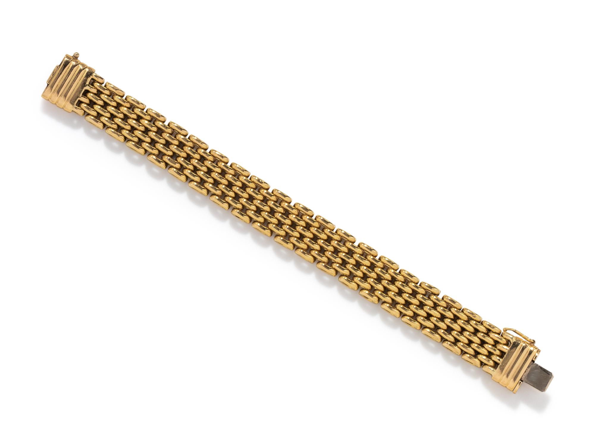 YELLOW GOLD BRACELET