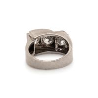 PLATINUM AND DIAMOND RING