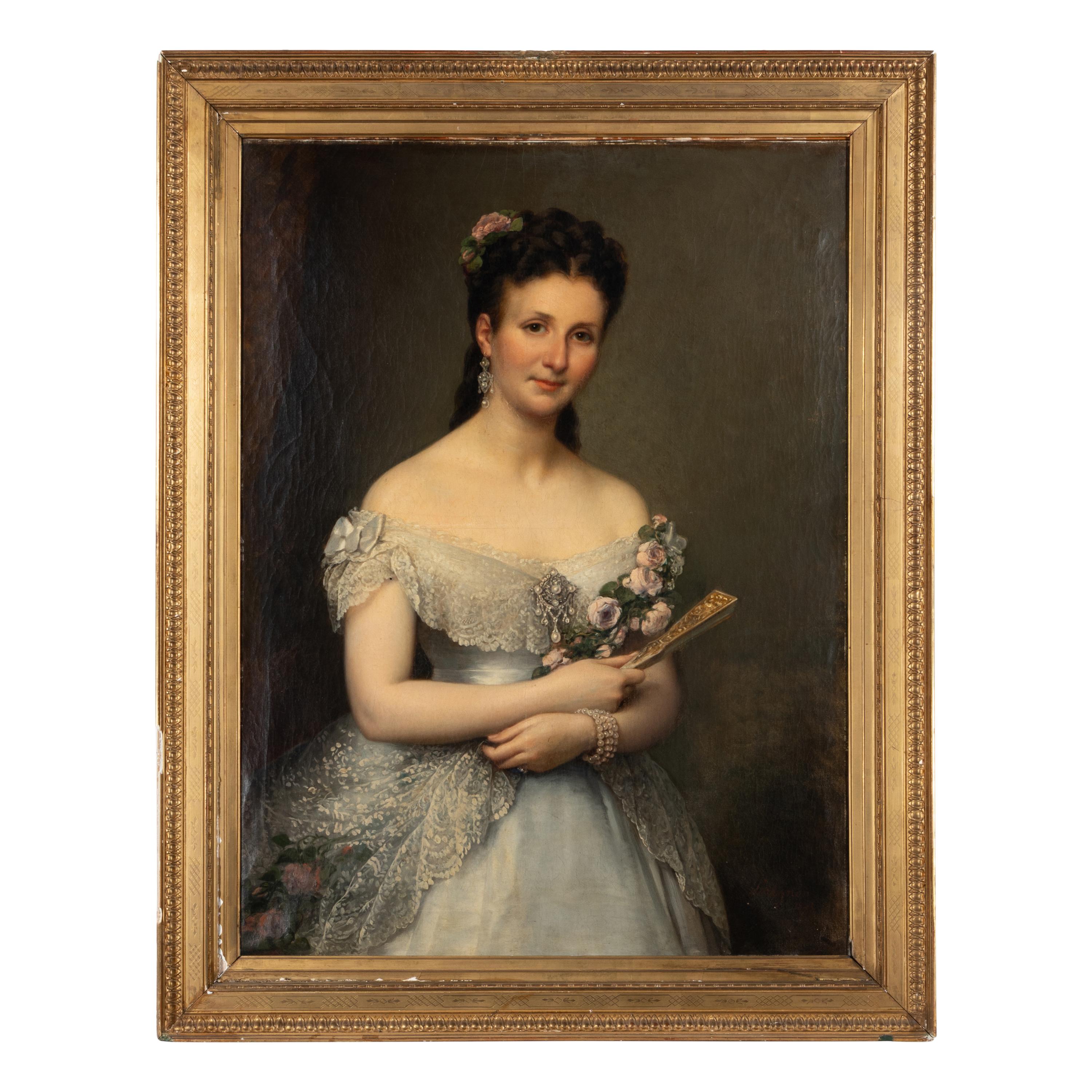 Alexis Joseph Perignon (French, 1806–1882) — Baronne d'Acher de Montgascon nee Thérèse de Beuverard de la Loyére