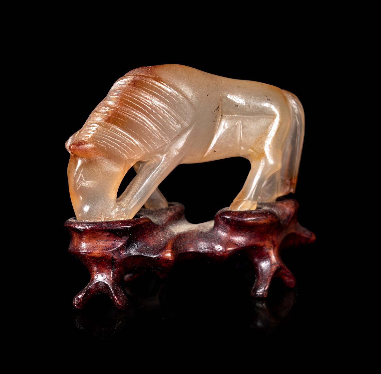 Four Chinese Hardstone Carvings
