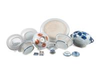 Ten Pieces of Chinese Export Porcelain, Including Fitzhugh and Canton