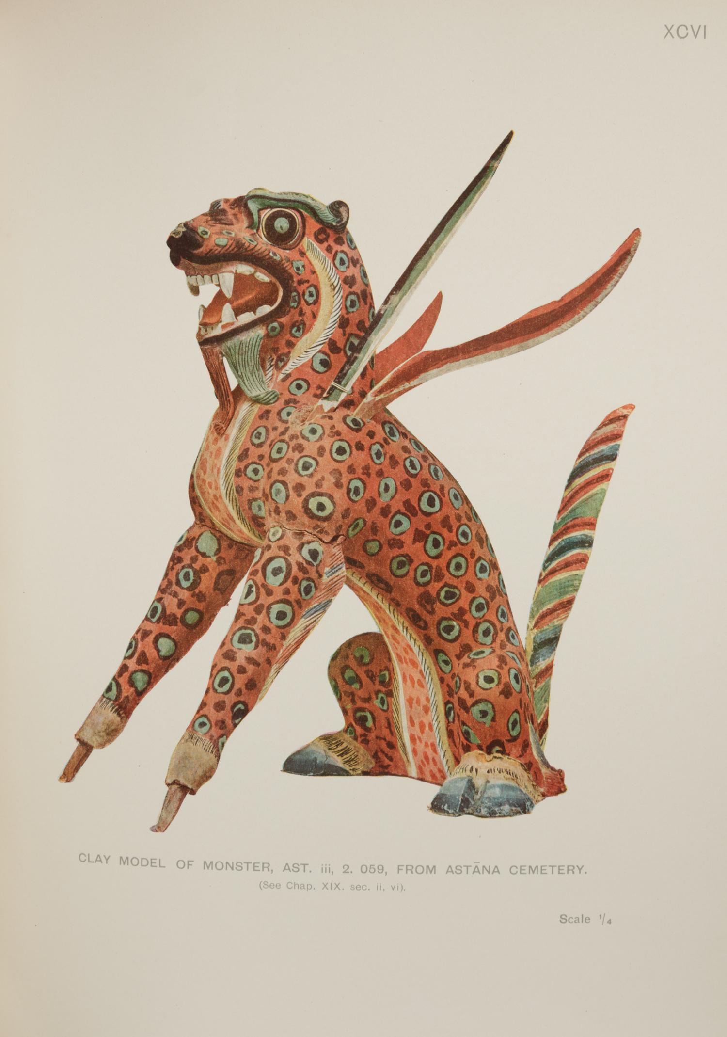 [ARCHAEOLOGY] STEIN, Marc Aurel (1862-1943). Innermost Asia: Detailed Report of Explorations in Central Asia, Kan-Su and Eastern Iran. Oxford: Claredon Press, 1928.