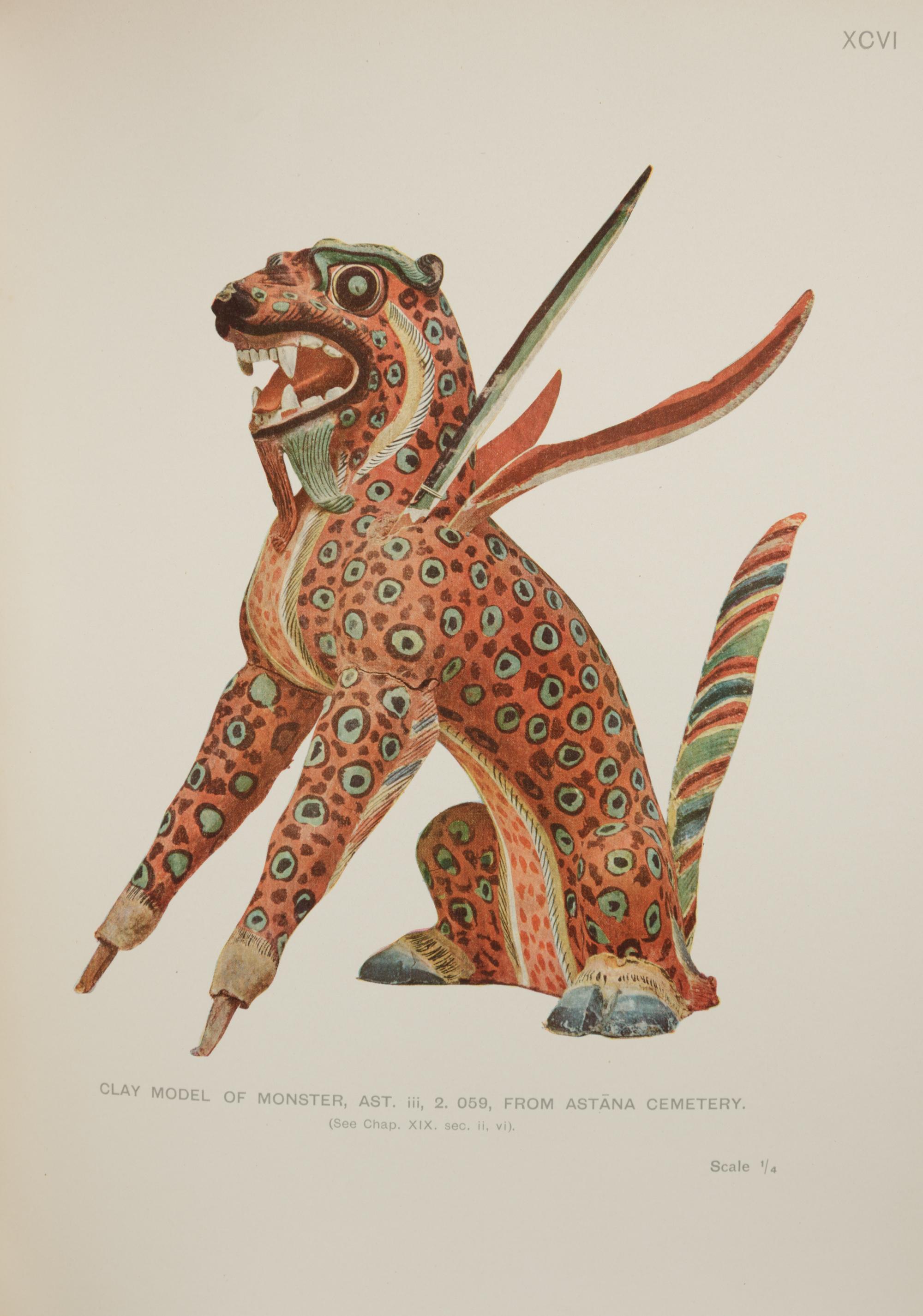 [ARCHAEOLOGY] STEIN, Marc Aurel (1862-1943). Innermost Asia: Detailed Report of Explorations in Central Asia, Kan-Su and Eastern Iran. Oxford: Claredon Press, 1928.
