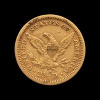 An 1878-S Liberty Head $2.50 Gold Coin