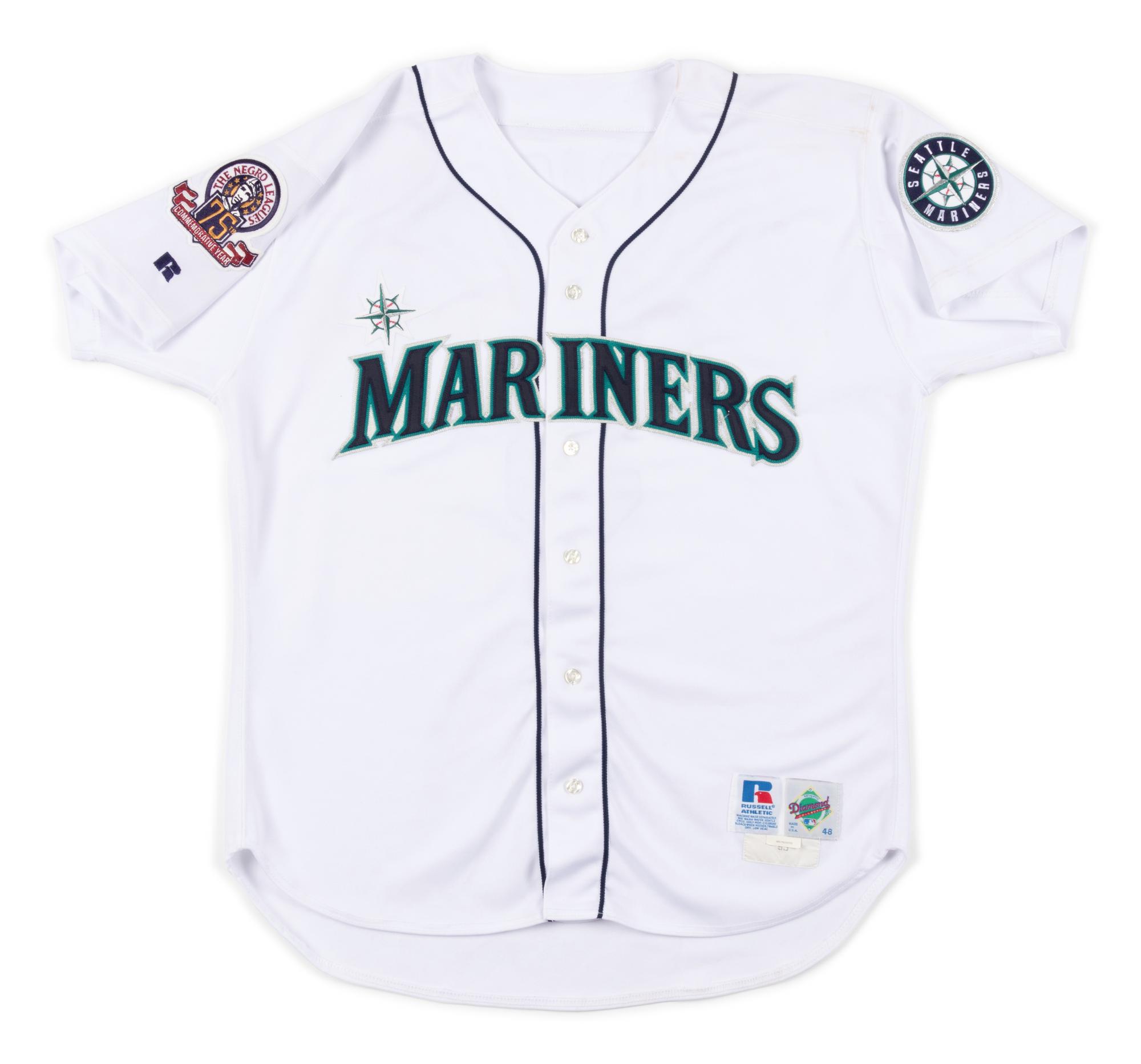 A 1995 Alex Rodriguez Seattle Mariners Rookie Season Game Used / Issued Jersey,
