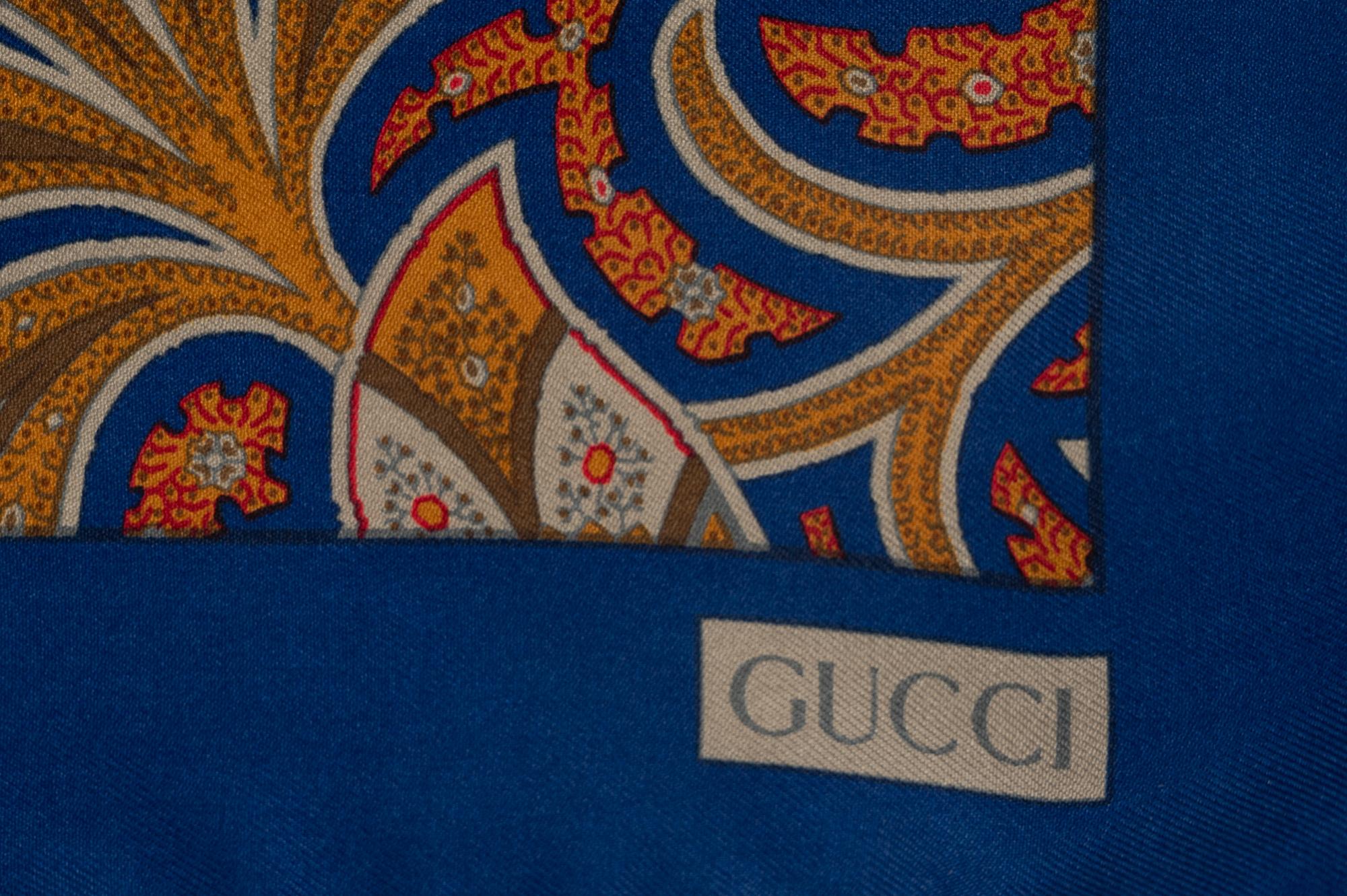Three Gucci Scarves, 1980-2000s