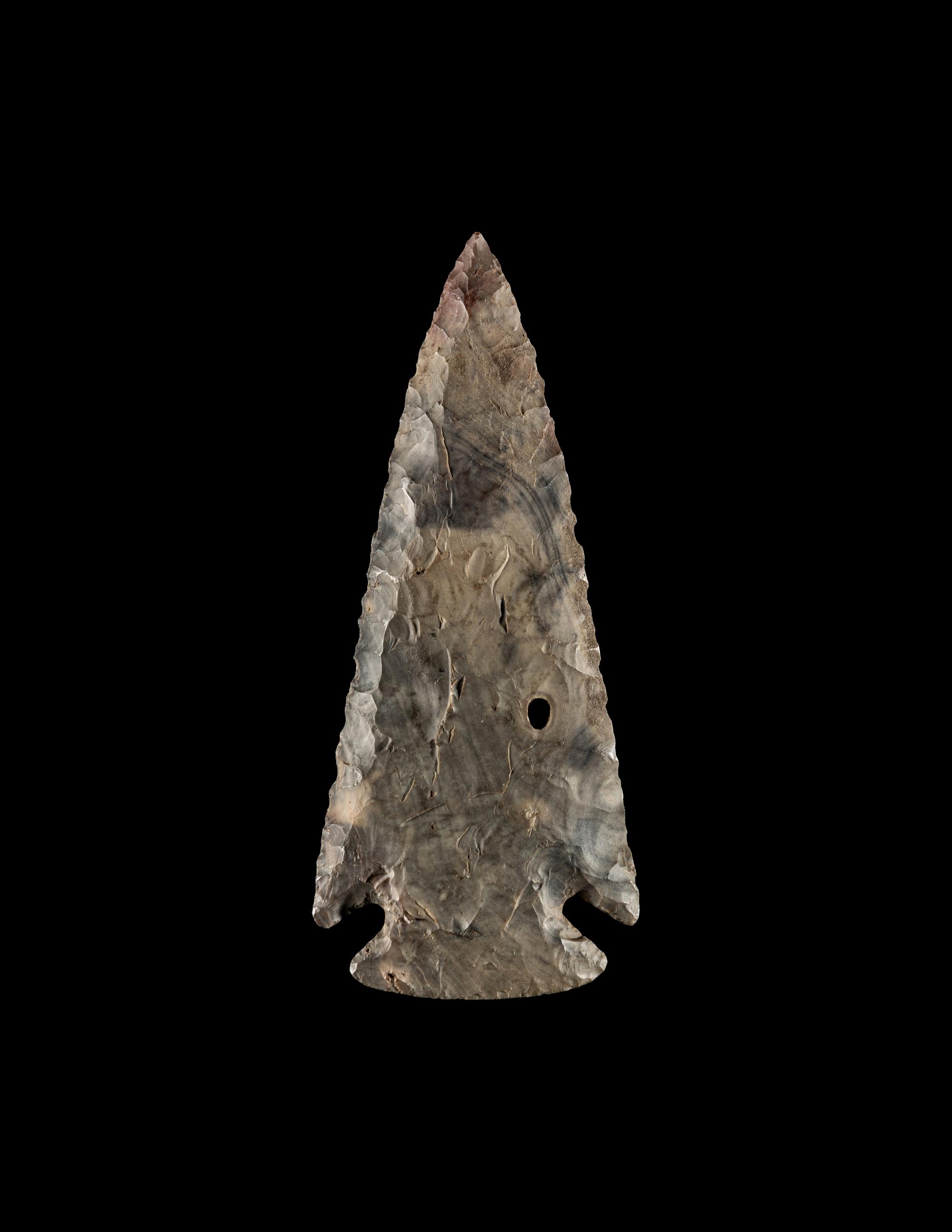 A Native American Flint Projectile Point