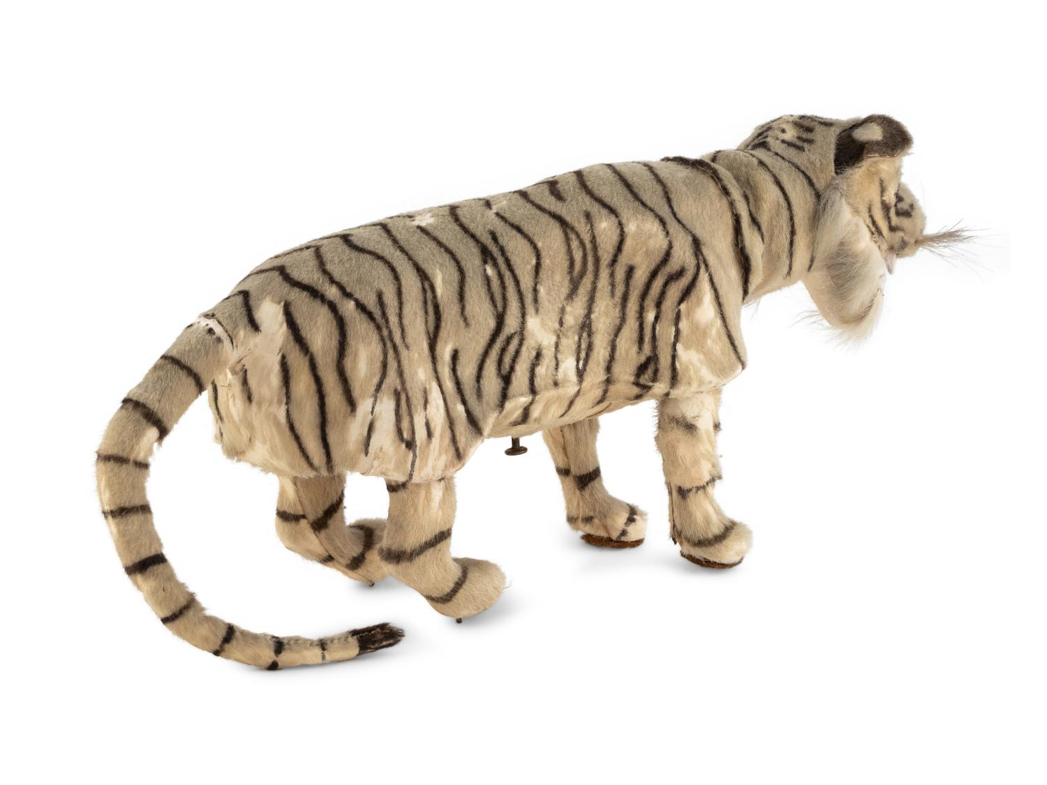 A French Jumping and Growling Tiger Automaton