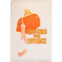 Nine Paramount Pictures "Grounds for Divorce" Film Posters