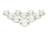 A Royal Tara Trellis Shamrock Porcelain Dinner Service