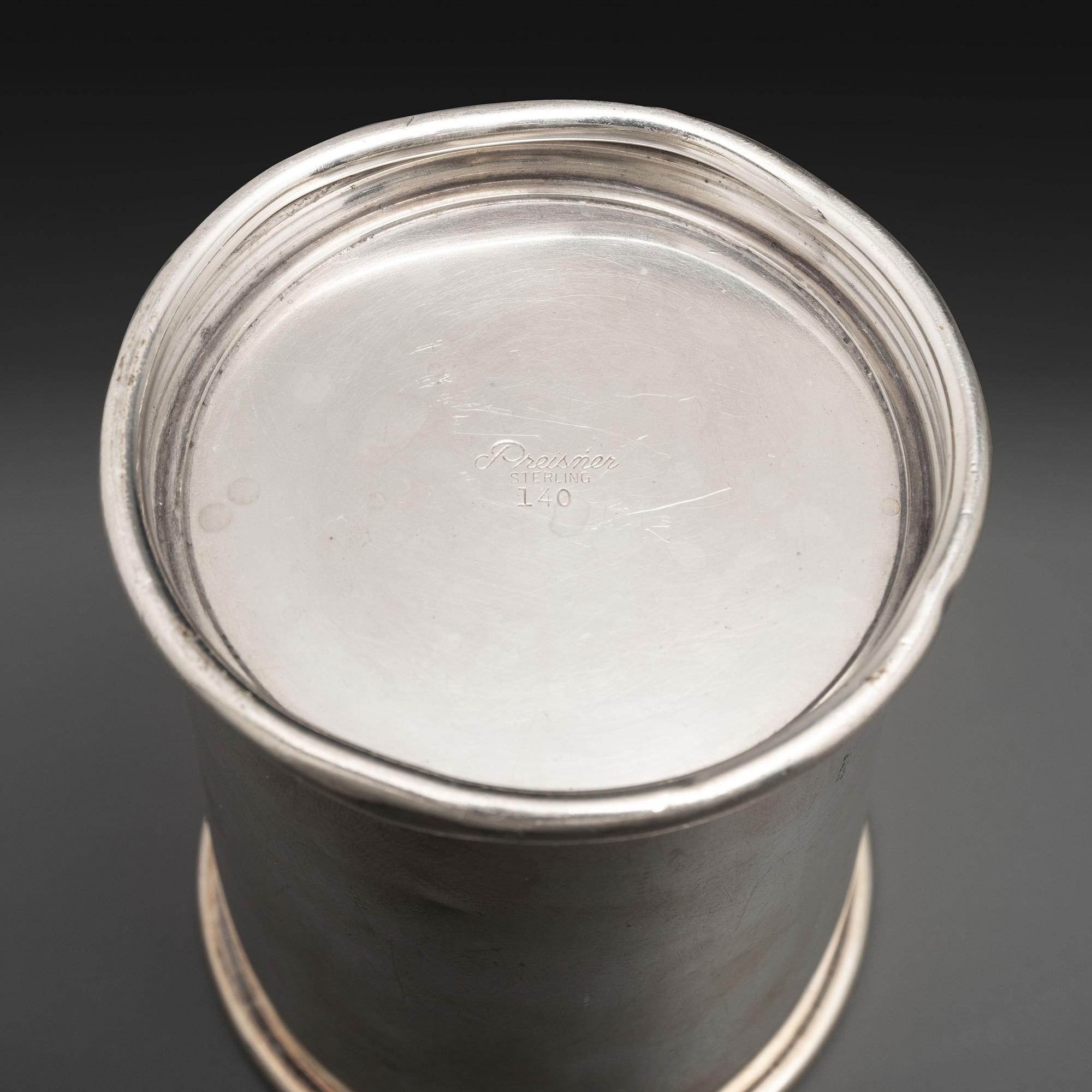 A Pair of Silver Julep Cups