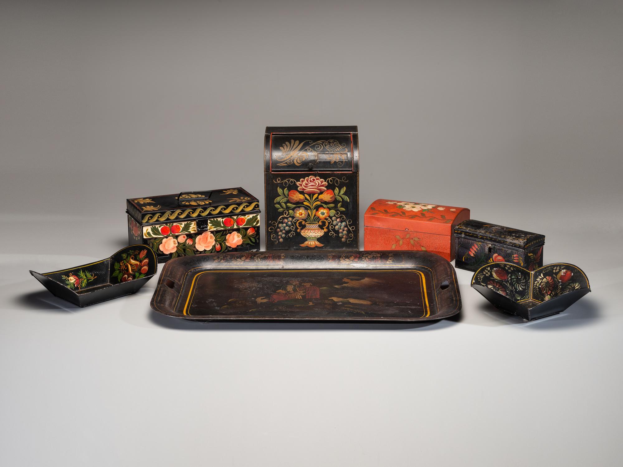 Seven Toleware Articles