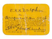 [WWII - NAVY]. 70+ signatures of submariners, PT Boat captains, & anti-U-Boat sailors.
