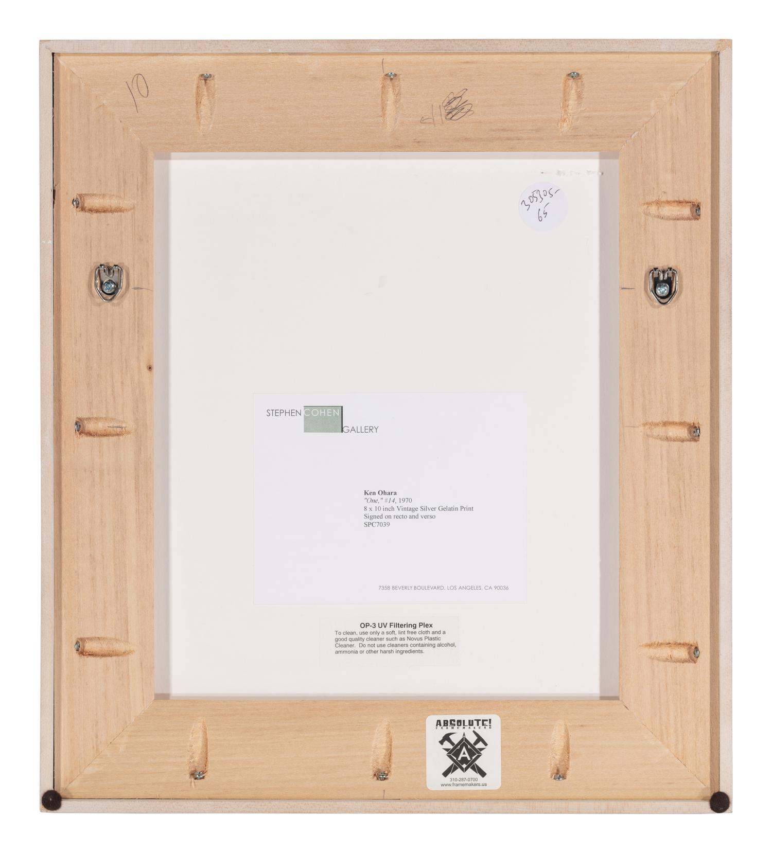 Ken Ohara (born 1942) One, #14, 1970