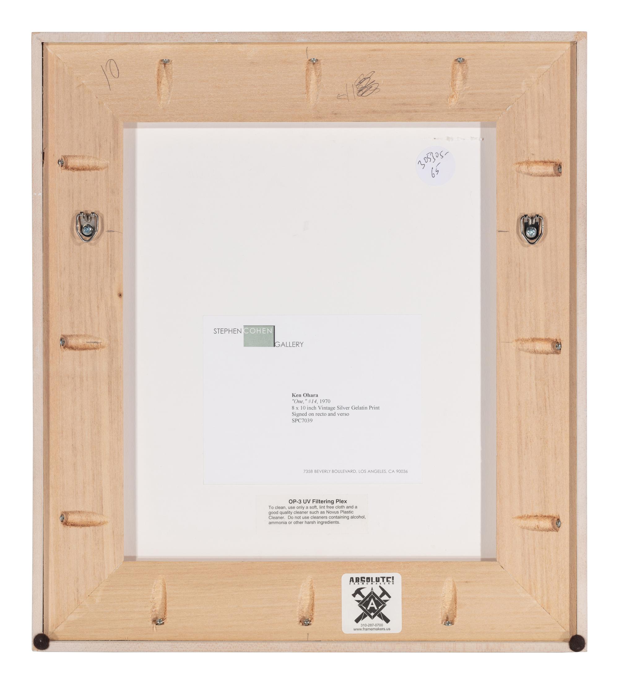 Ken Ohara (born 1942) One, #14, 1970