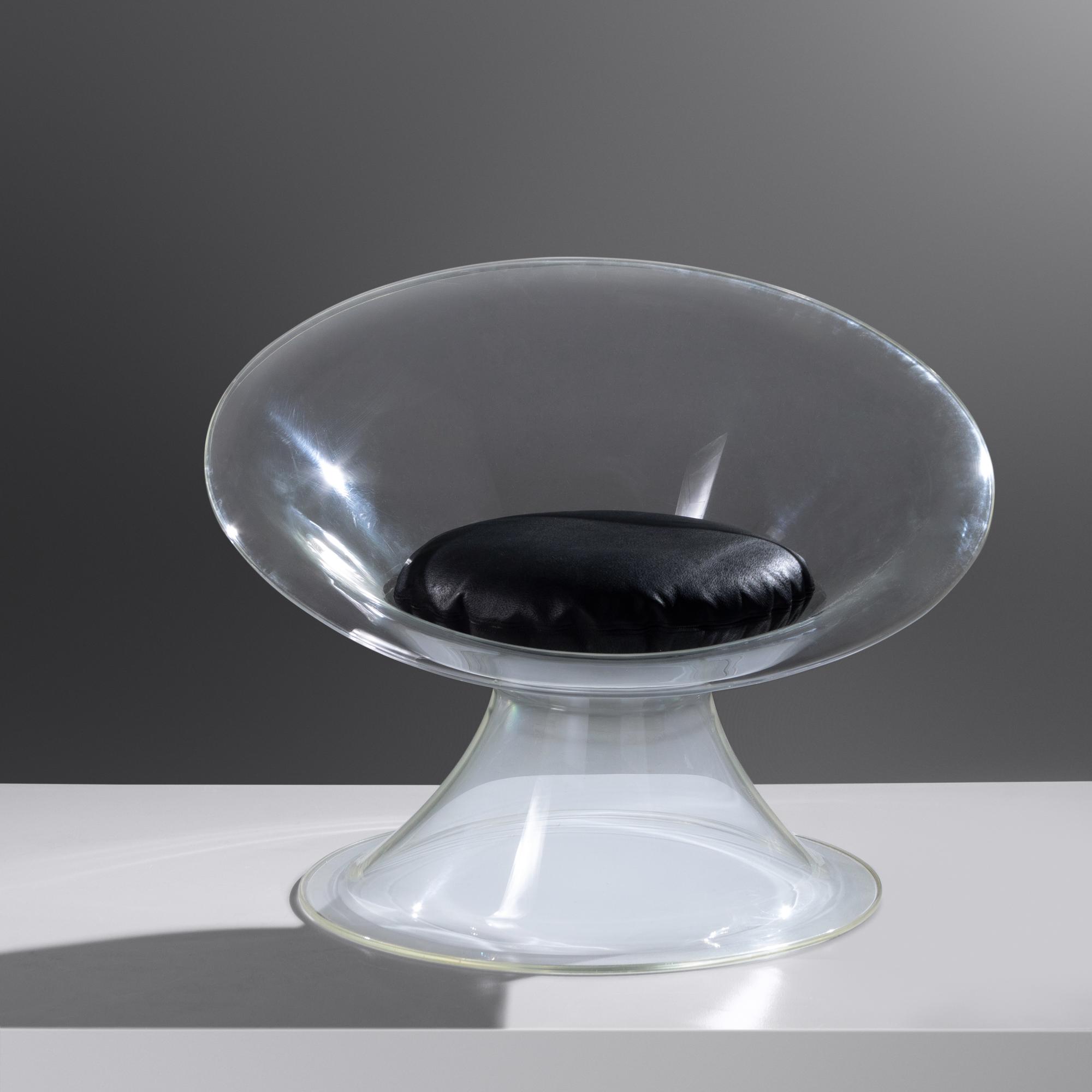 Buttercup Lounge Chair from the Invisible Group Series, c. 1960 Laverne International, USA
