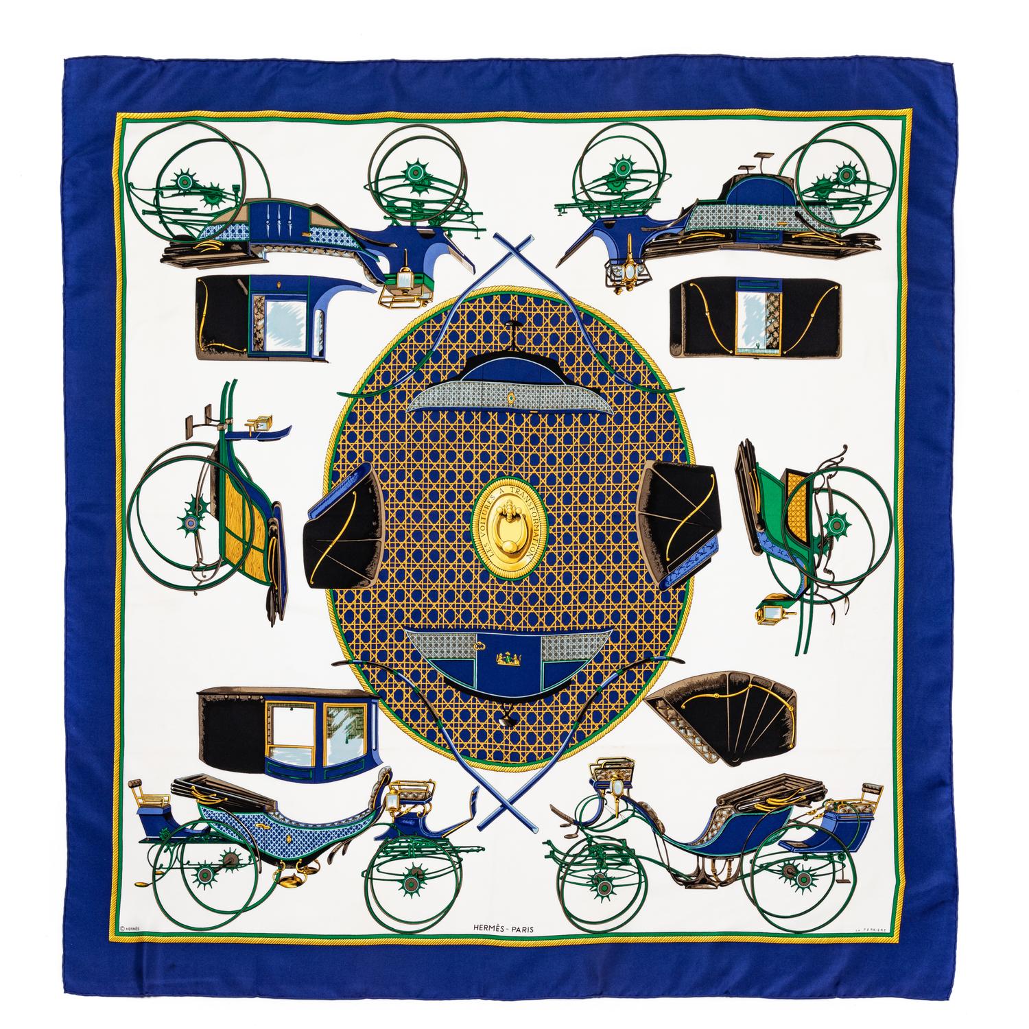 Hermès 90cm Silk Scarf
