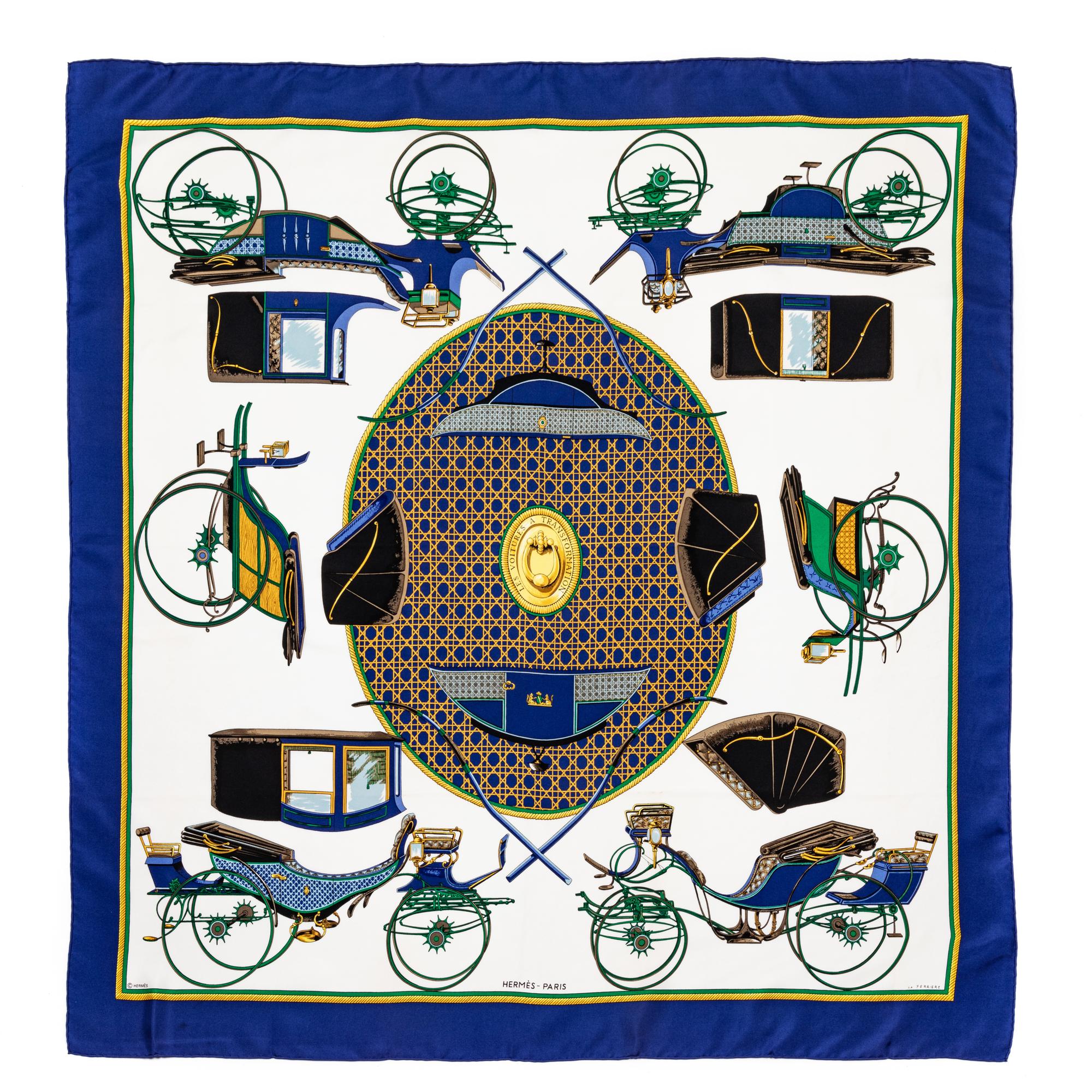 Hermès 90cm Silk Scarf