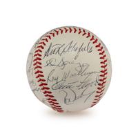 A 1968 St. Louis Cardinals Team Signed Autograph Baseball