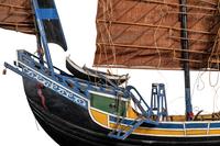 Two Chinese Models of Junk Sailboats