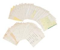 A Group of Sports and Political Speeches From the Collection of of Hall of Fame Oklahoma Football Coach Bud Wilkinson