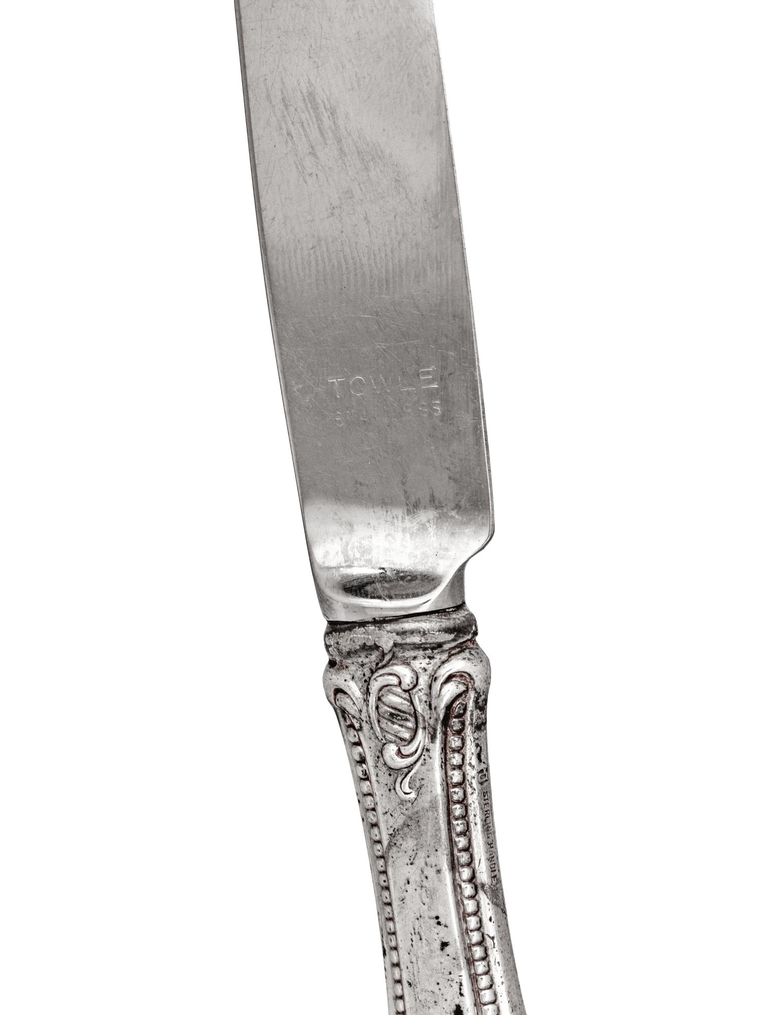 An American Silver Flatware Service