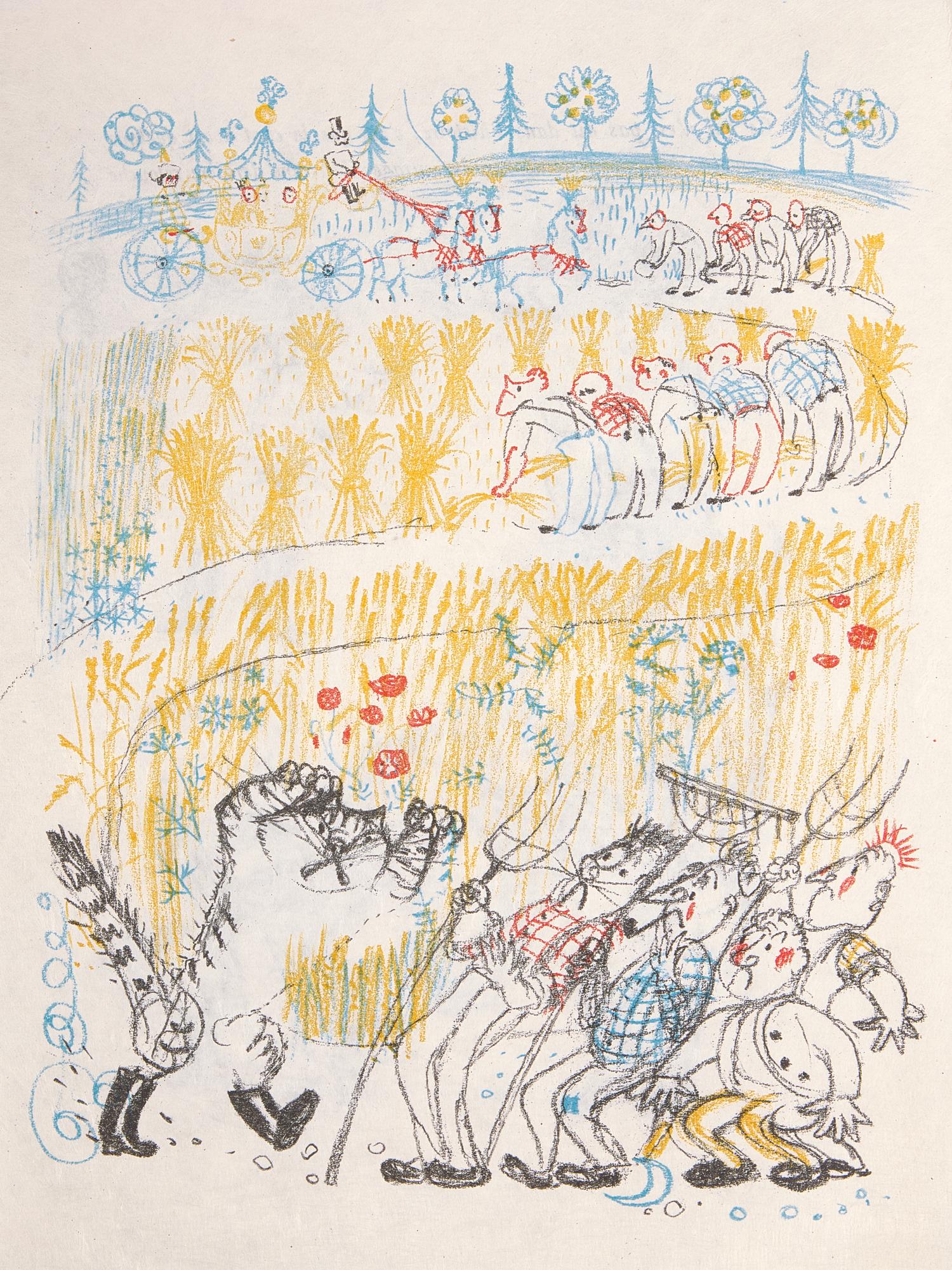 [Puss in Boots] [Fischer, Hans] Perrault, Charles. Le Chat Botte