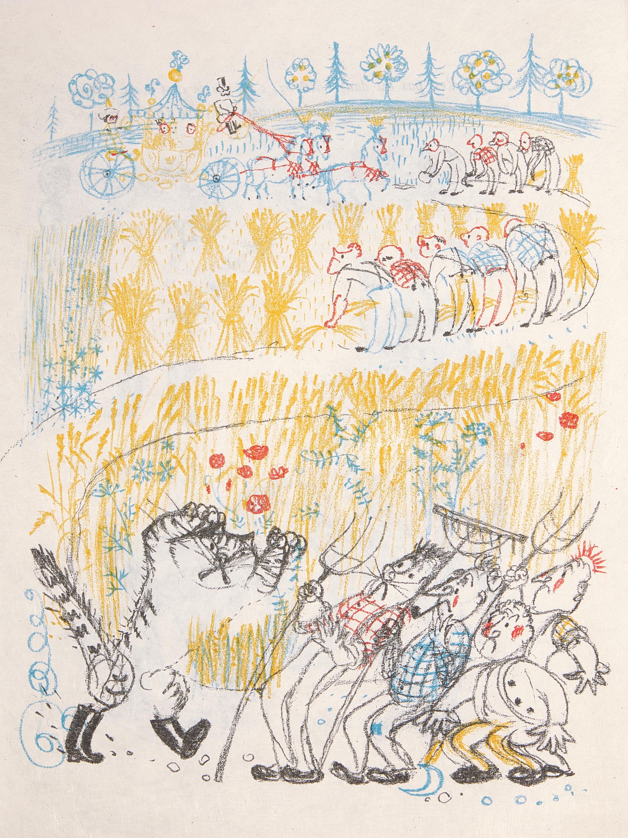 [Puss in Boots] [Fischer, Hans] Perrault, Charles. Le Chat Botte