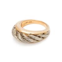 BICOLOR GOLD RING