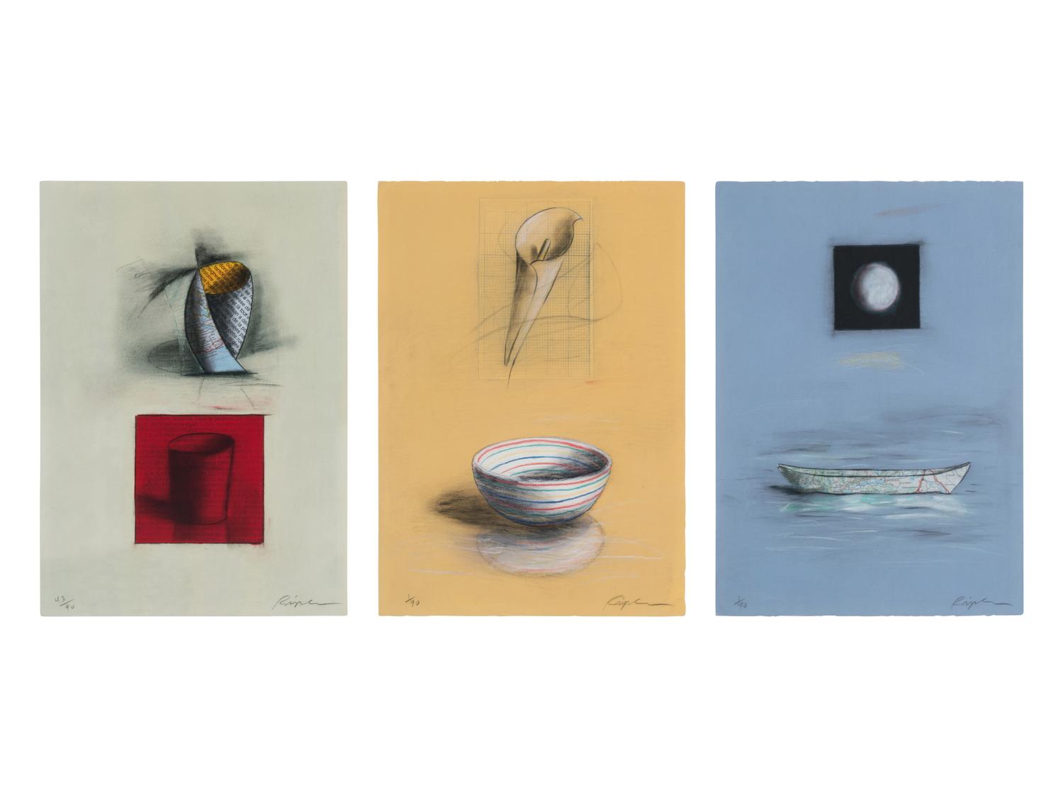 Untitled - A Group of Three Prints