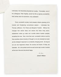 [Science, Medicine & Mathematics] Watson, James D. The Pursuit of Happiness