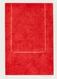 Mezzotint in Crimson , 1969