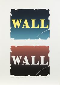 Robert Indiana, (American, b. 1928), Wall: Four Stones I - TWO, 1990