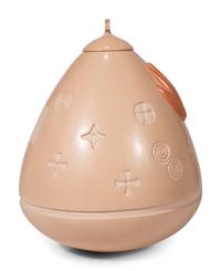 Lidded Pottery Jar