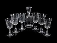 A Baccarat Stemware Service