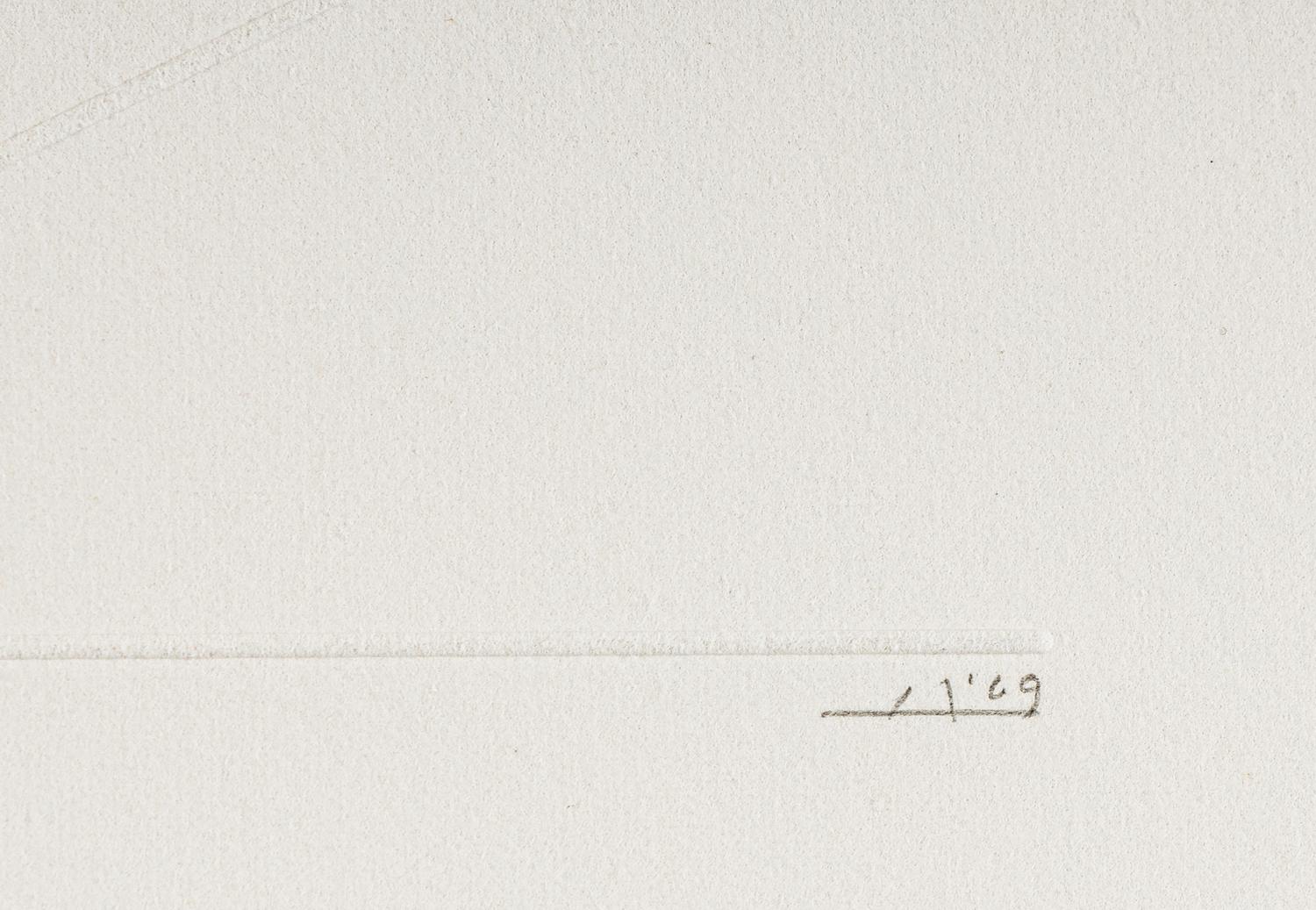ELC 1-A (from Embossed Linear Constructions ), 1969