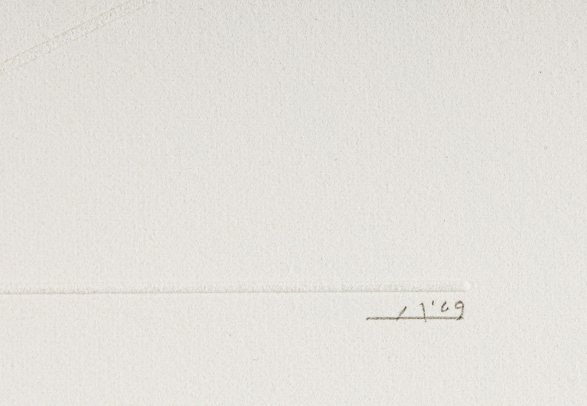 ELC 1-A (from Embossed Linear Constructions ), 1969