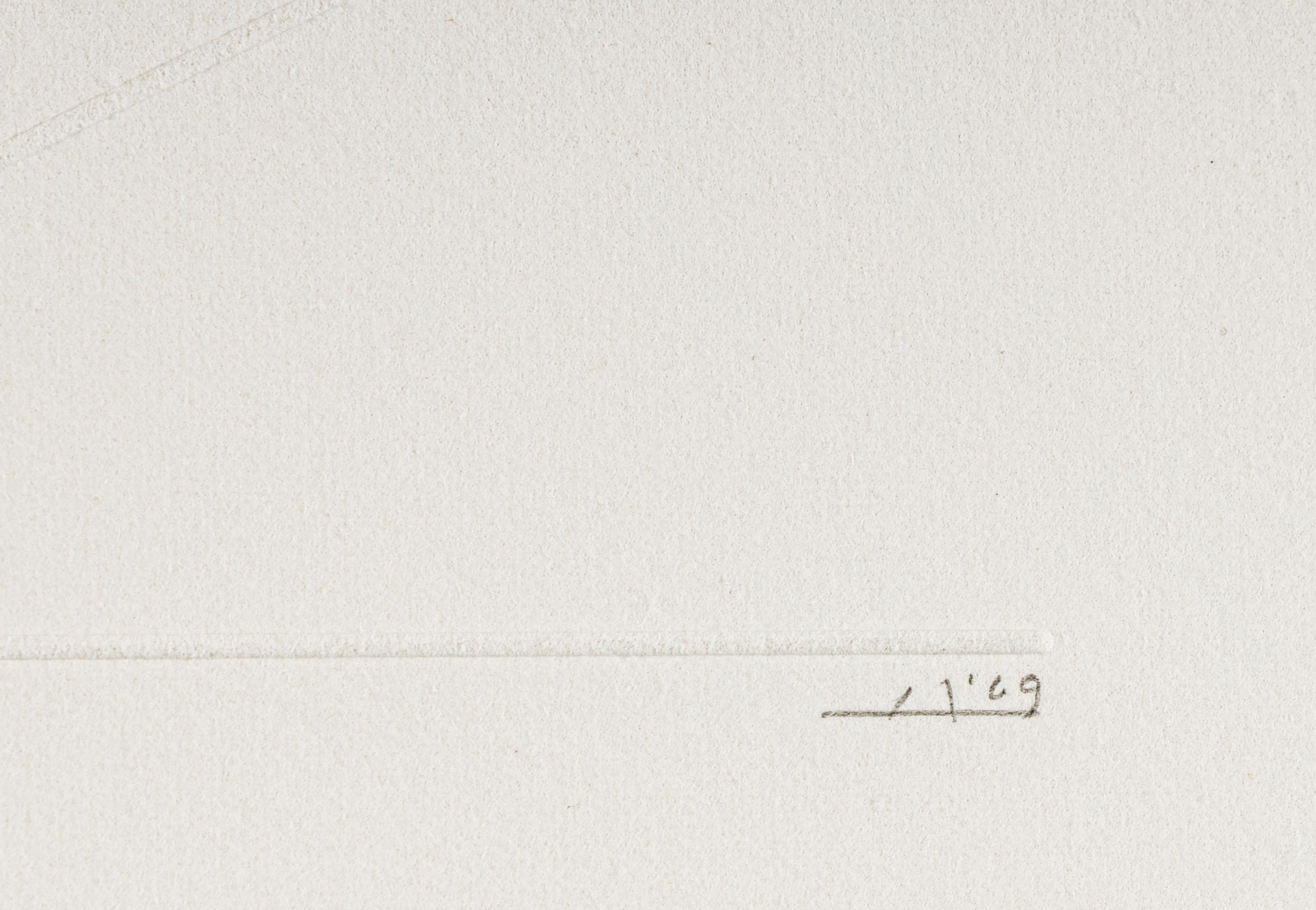 ELC 1-A (from Embossed Linear Constructions ), 1969