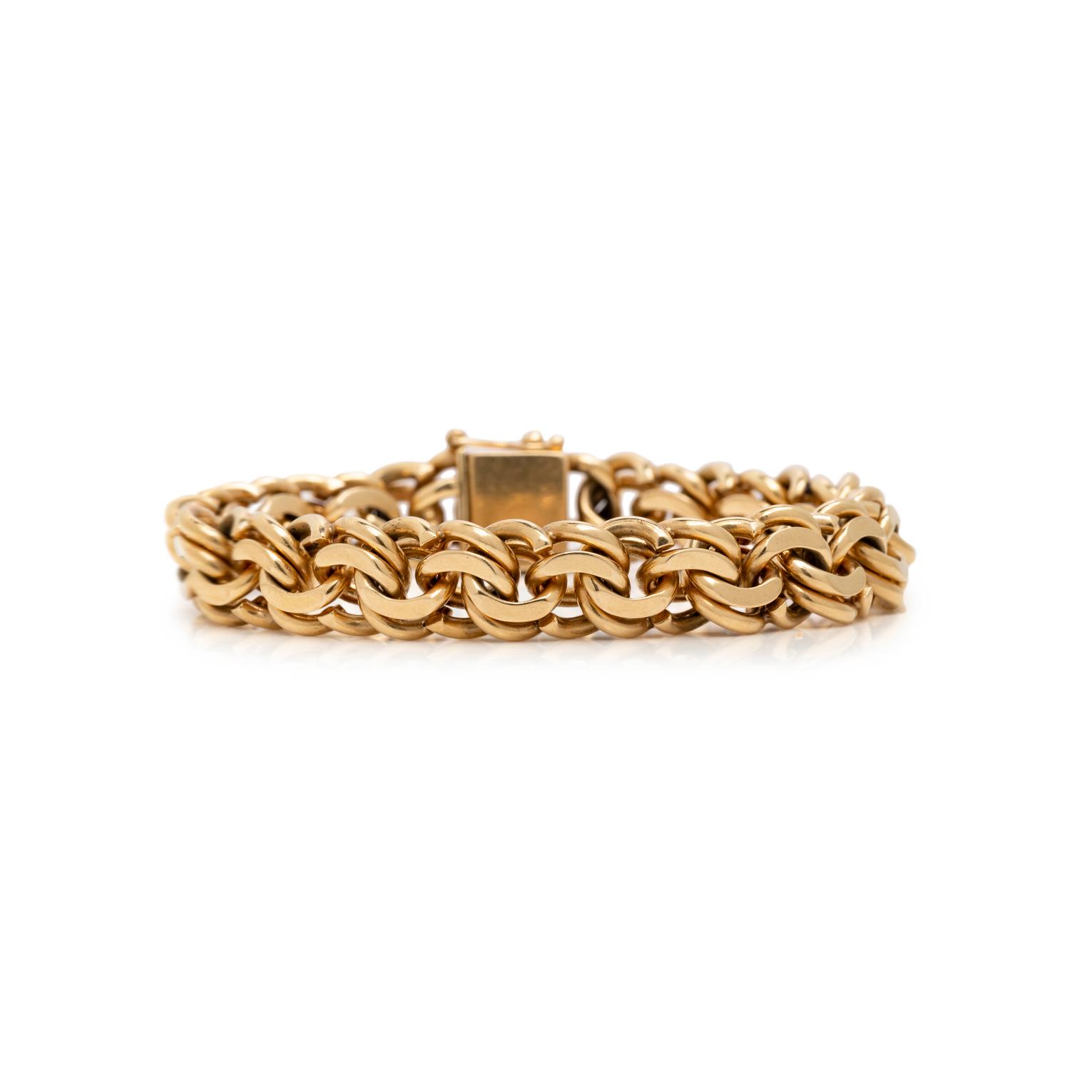 YELLOW GOLD BRACELET