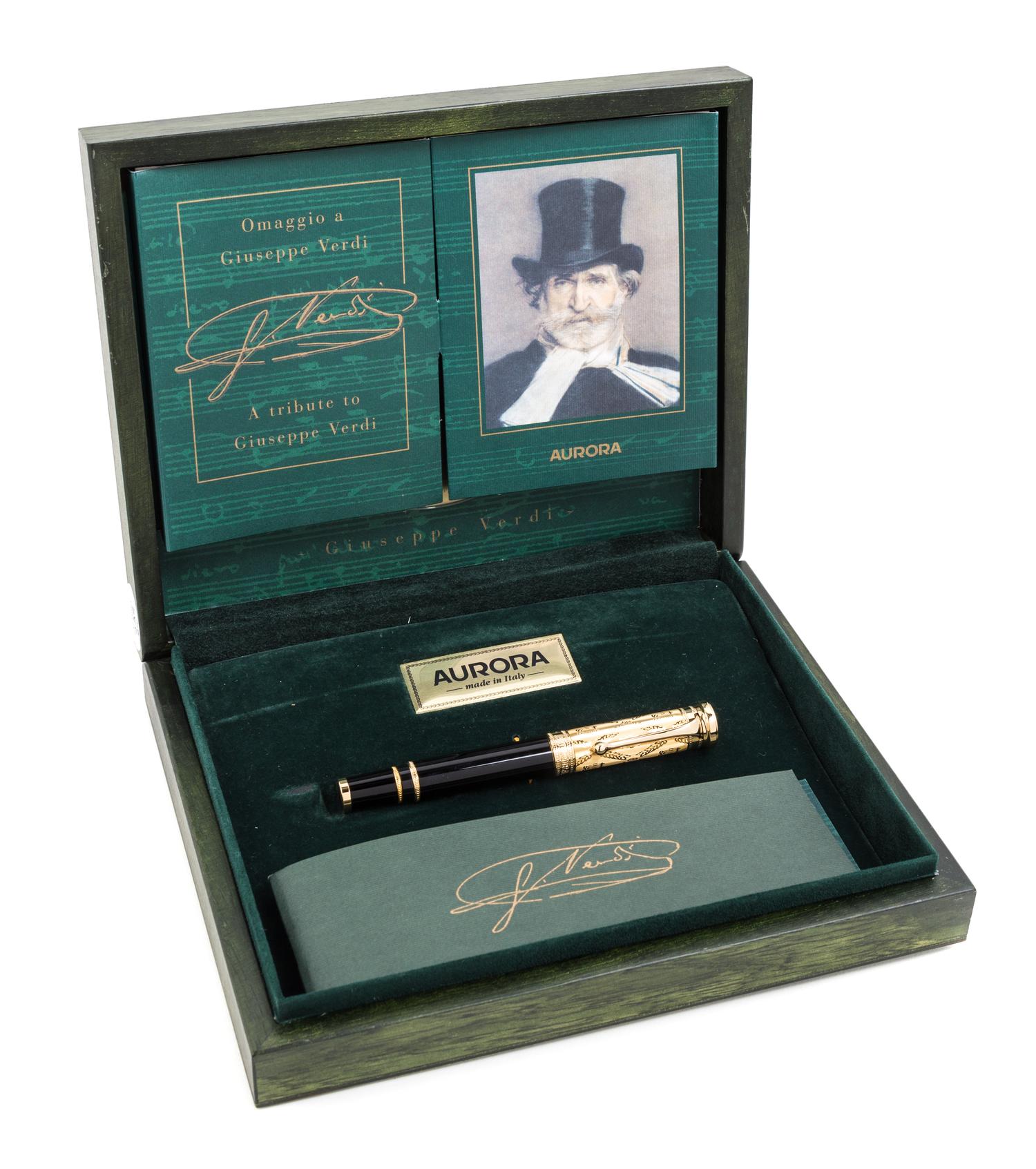 An Aurora Giuseppe Verdi Limited Edition Fountain Pen