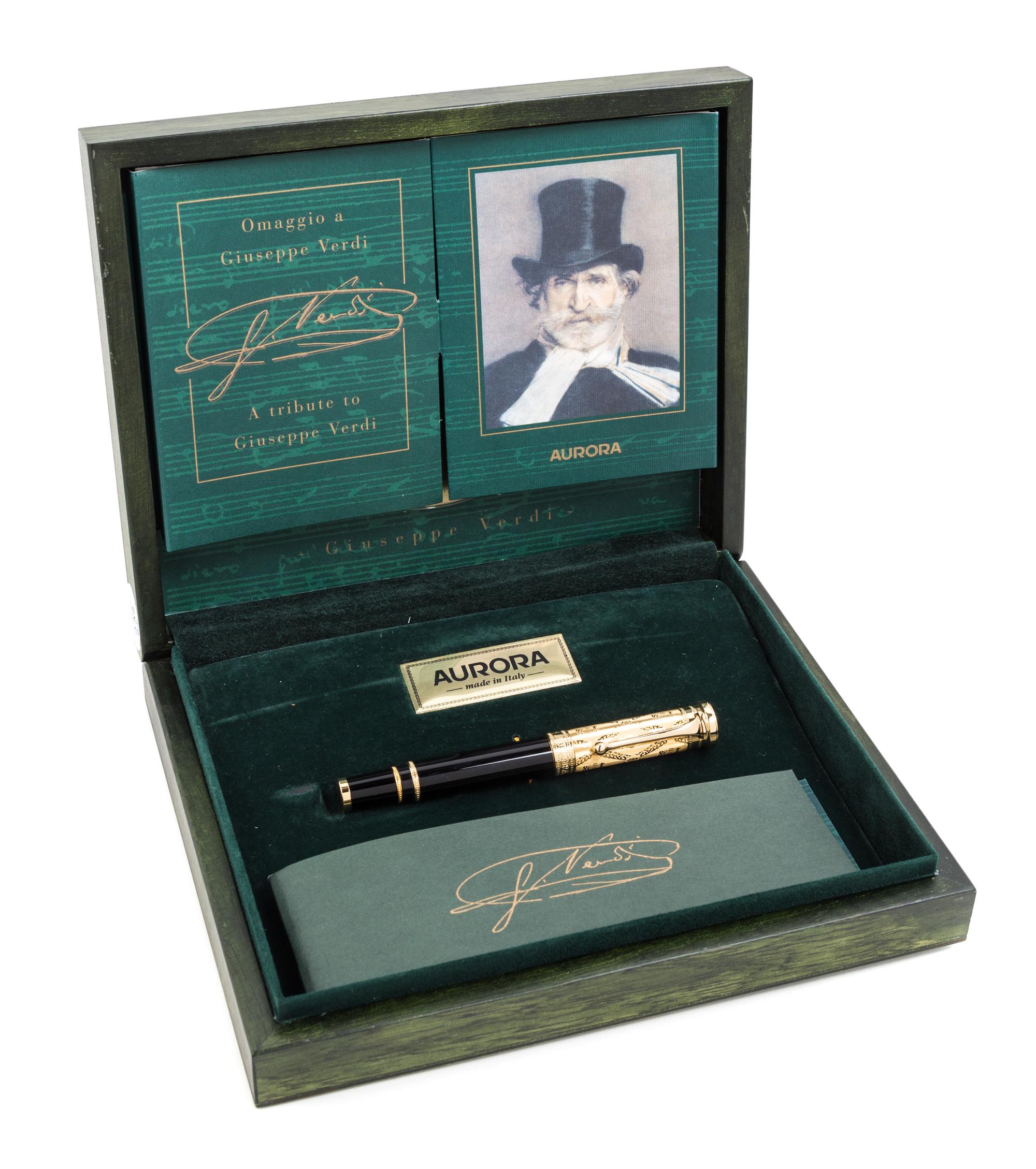 An Aurora Giuseppe Verdi Limited Edition Fountain Pen