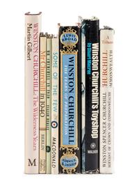 [CHURCHILL, Winston Leonard Spencer, Sir (1874-1965)]. A group of 15 works about Churchill, including: