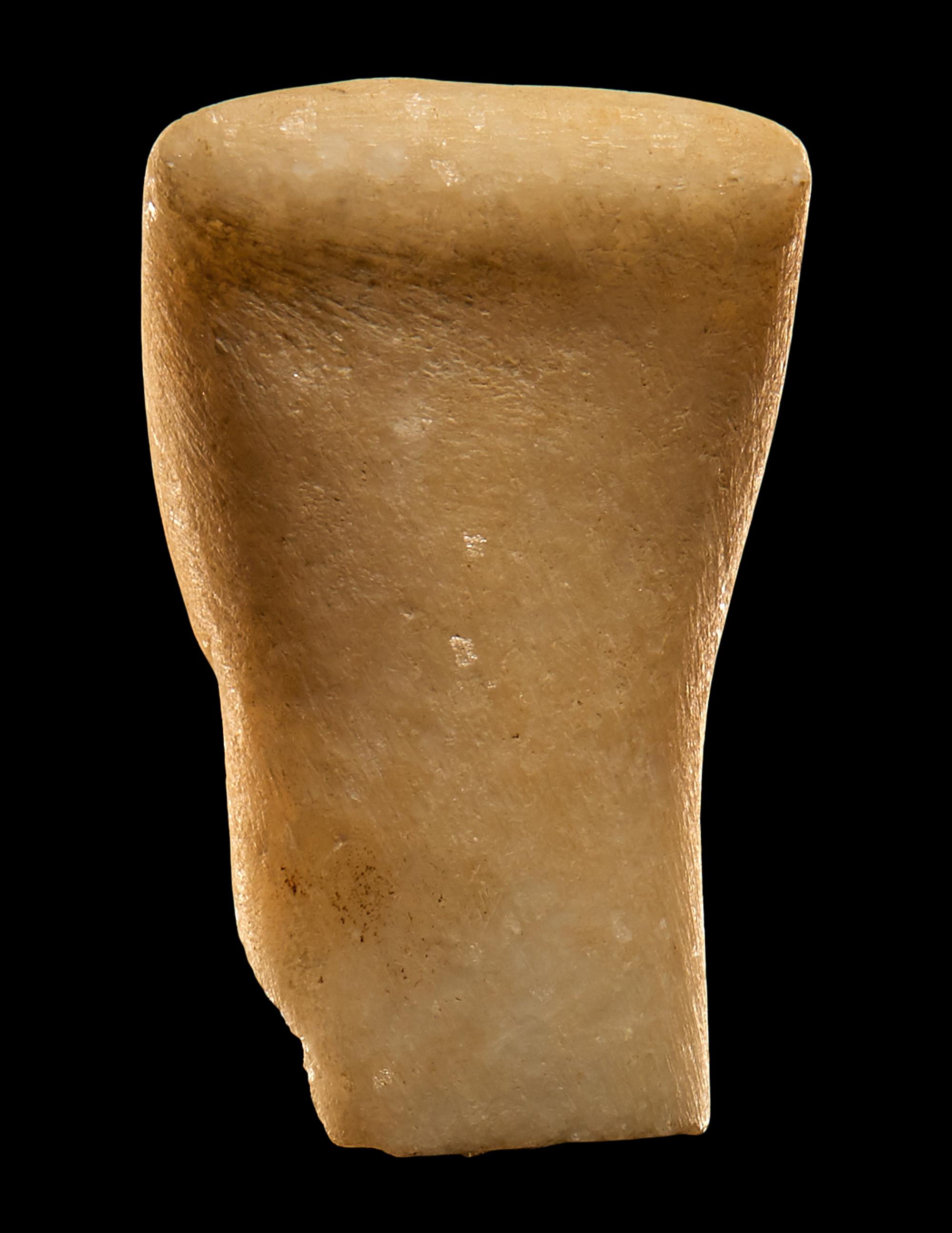 A Cycladic Marble Head