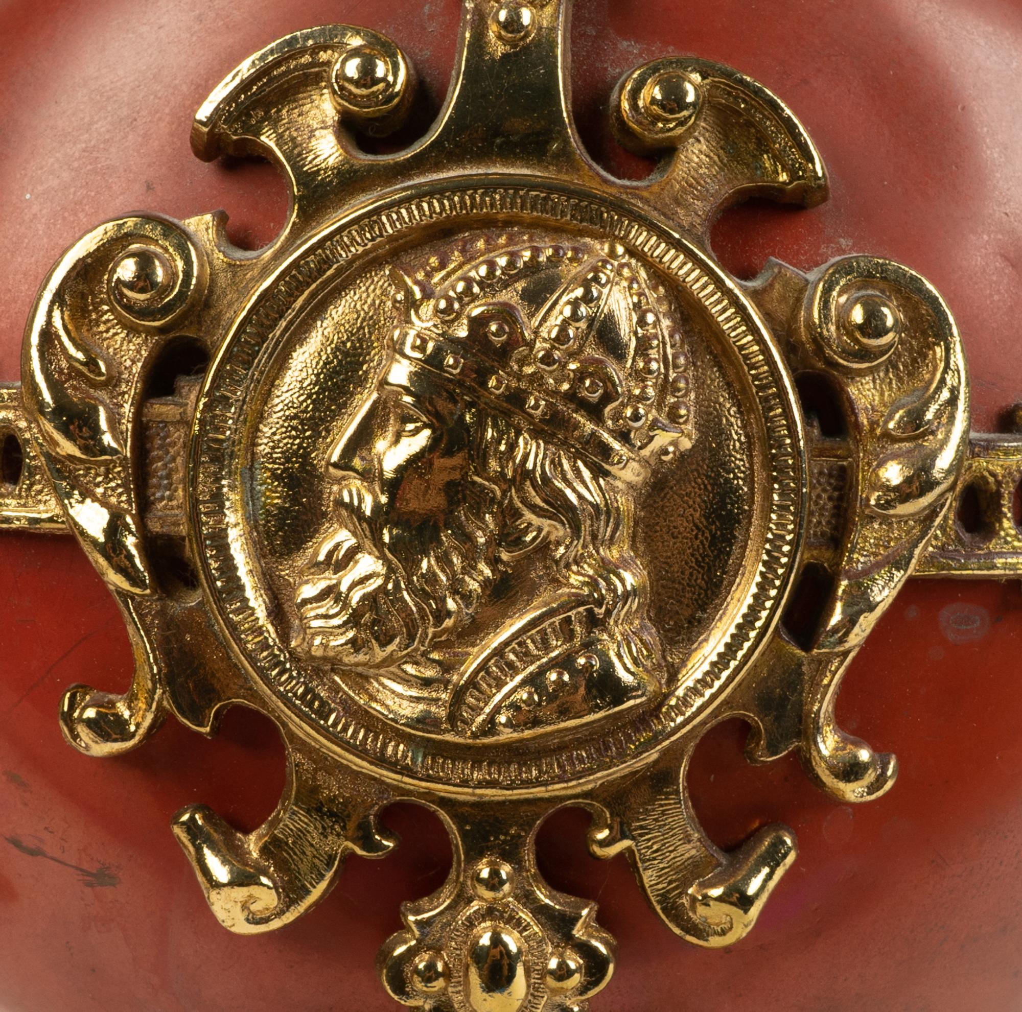 Two Louis XV Style Gilt Metal Mounted Ewers — 19TH CENTURY