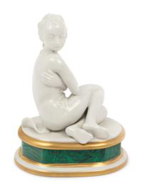 A Group of Twelve Italian Painted Porcelain Zodiac Figures