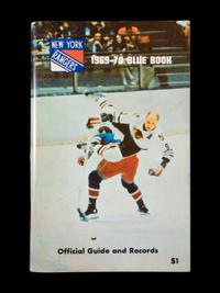 A Group of 16 1960s - 1980s New York Rangers Blue Book Media Guides,