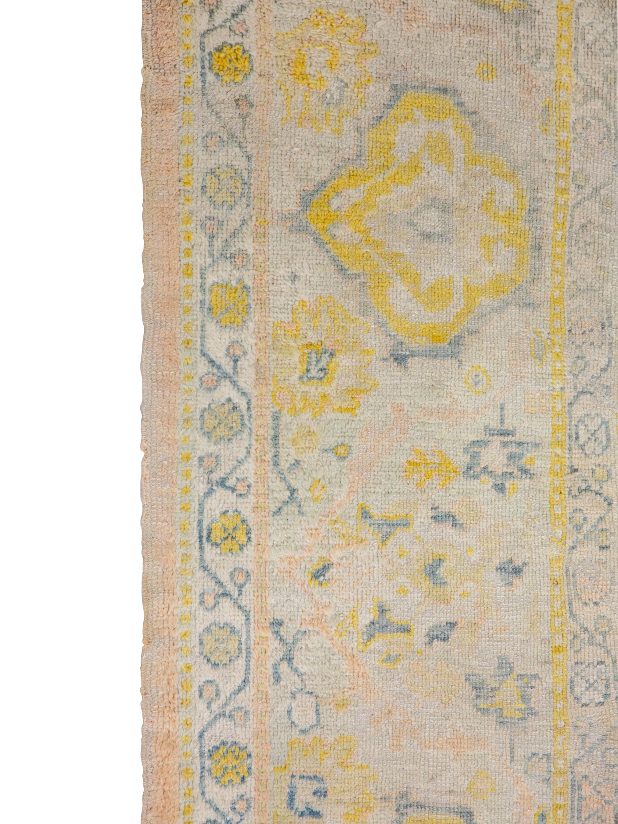 An Oushak Wool Rug