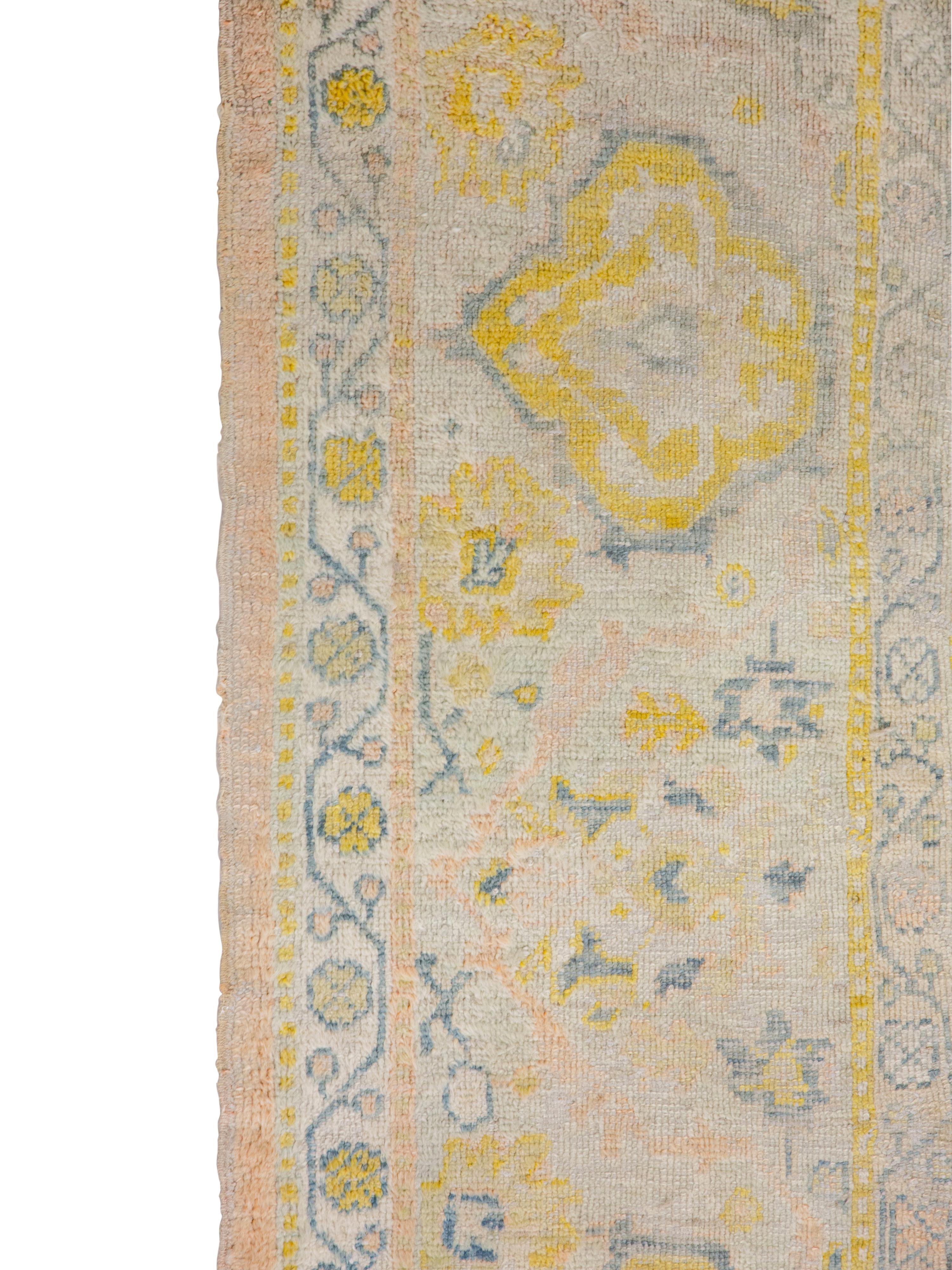 An Oushak Wool Rug